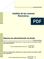 2D. Análisis de Los Estados Financieros y Razones Financieras