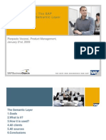 SAP BusinessObjects Semantic Layer Basics