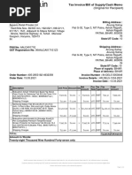 Invoice Samsung Tab