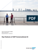 Key Features of Sap Conversational A I