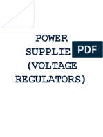Power Supplies (Voltage Regulators)