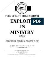 Exploits IN Ministry: Word of Faith Bible Institute