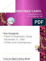 Christmas Carol: (Sudden Fiction) By: Young Ha-Kim