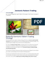 Butterfly Harmonic Pattern Trading Strategy: Tradingstrategyguides All Strategies Chart Pattern Strategies 1 Comment