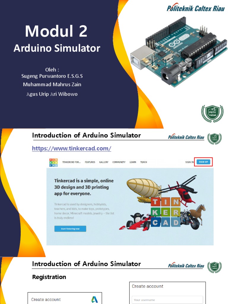 Arduino Simulator and Breadboard Basics | PDF | Arduino | Resistor