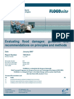 Evaluating Flood Damages - Guidance and Recommendations On Principles and Methods