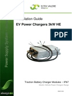 Installation Guide: EV Power Chargers 3kW HE