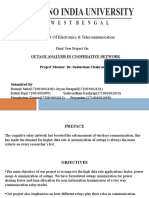 Department of Electronics & Telecommunication: Final Year Project On