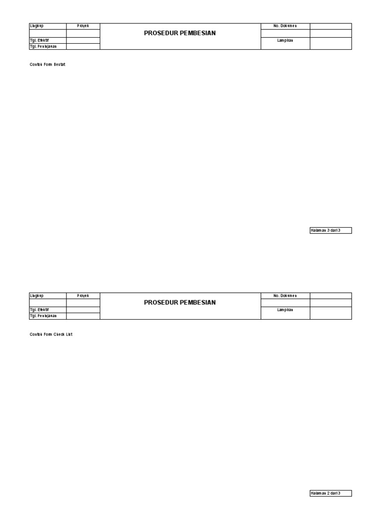 Prosedur Pembesian dan Bestat | PDF