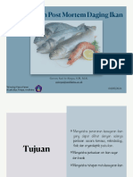 Perubahan Post Mortem Daging Ikan