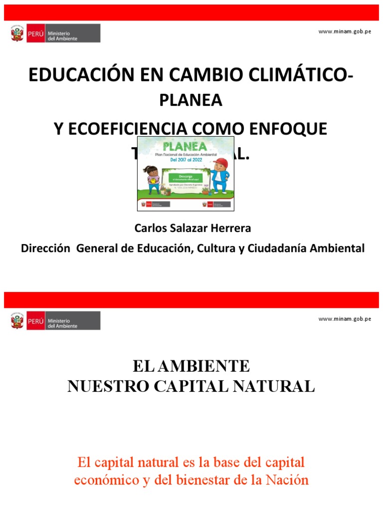 Educacion en Cambio Climatico | PDF | Entorno natural | Sustentabilidad