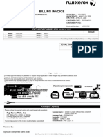 Fuji Invoice 110133627 - March 9, 2020 Printer Rental Charges