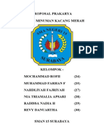 PROPOSAL PRAKARYA Kacang Tanah (62167)