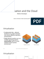 Virtualisation and Cloud Platform Technologies