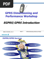 GPRS Dimensioning and Performance Workshop