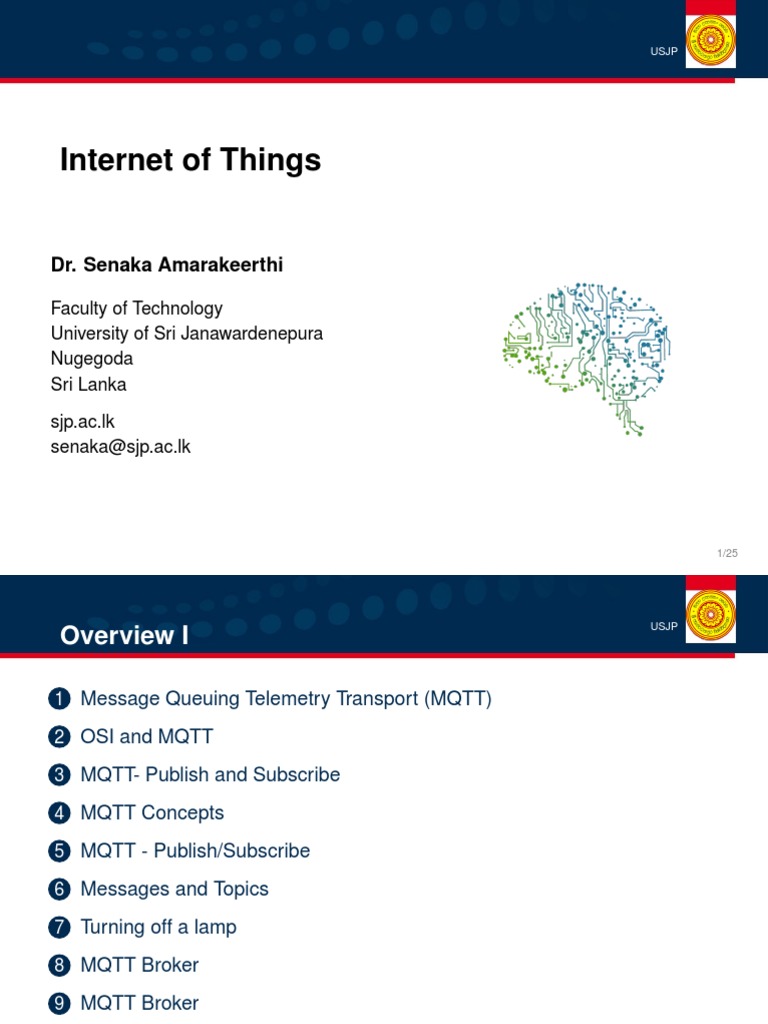 MQTT for IoT and Automation | PDF | Network Architecture | Networking ...