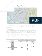 Topographic Map Data Preparation