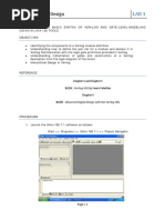 Digital System Design: Introduction To Basic Syntax of Verilog and Gate-Level-Modeling Using Xilinx Ise Tools Objectives