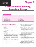 5 Cache and Main Memory