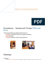 Speech Presentation