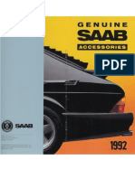 1992 Saab Accessories Catalog Ocr
