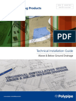 POLYPIPE Above and Below Ground Drainage - Technical Installation Guide