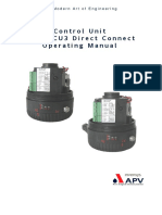 Control Unit DELTA CU3 Direct Connect Operating Manual: The Modern Art of Engineering
