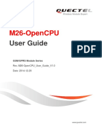 M26-Opencpu: User Guide