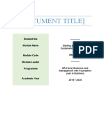 (Document Title) : Student Ids Module Name