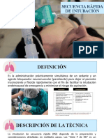 Secuencia Rápida de Intubación
