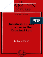 Justification and Excuse in The Criminal Law