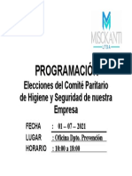 Afiche de Convocatoria