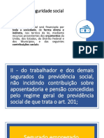 07. Seguridade Social - Contribuição dos segurados