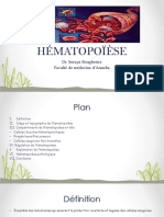 1 - Hématopoïèse ( Diapo )