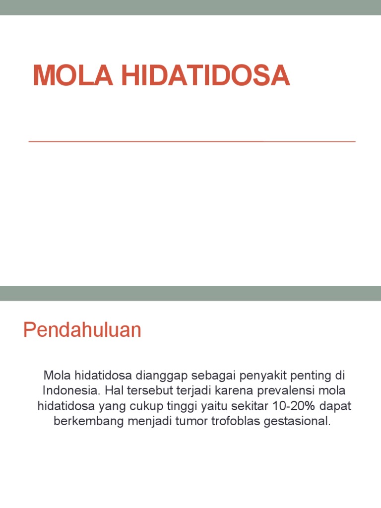 Mola Hidatidosa PPT | PDF