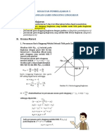 Kegiatan Pembelajaran 5 Persamaan Garis Singgung Lingkaran