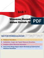 Wawasan Nusantara Bab 7