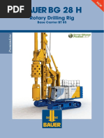 Bauer BG 28 H: Rotary Drilling Rig