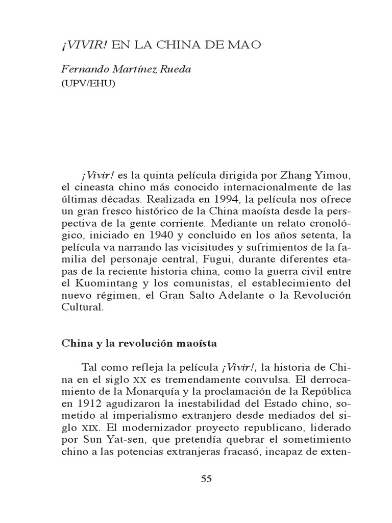 Historia de China en la era de Mao | PDF | Mao Zedong | Revolución cultural
