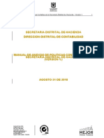 Manual de Politicas Contables SDH - 2018