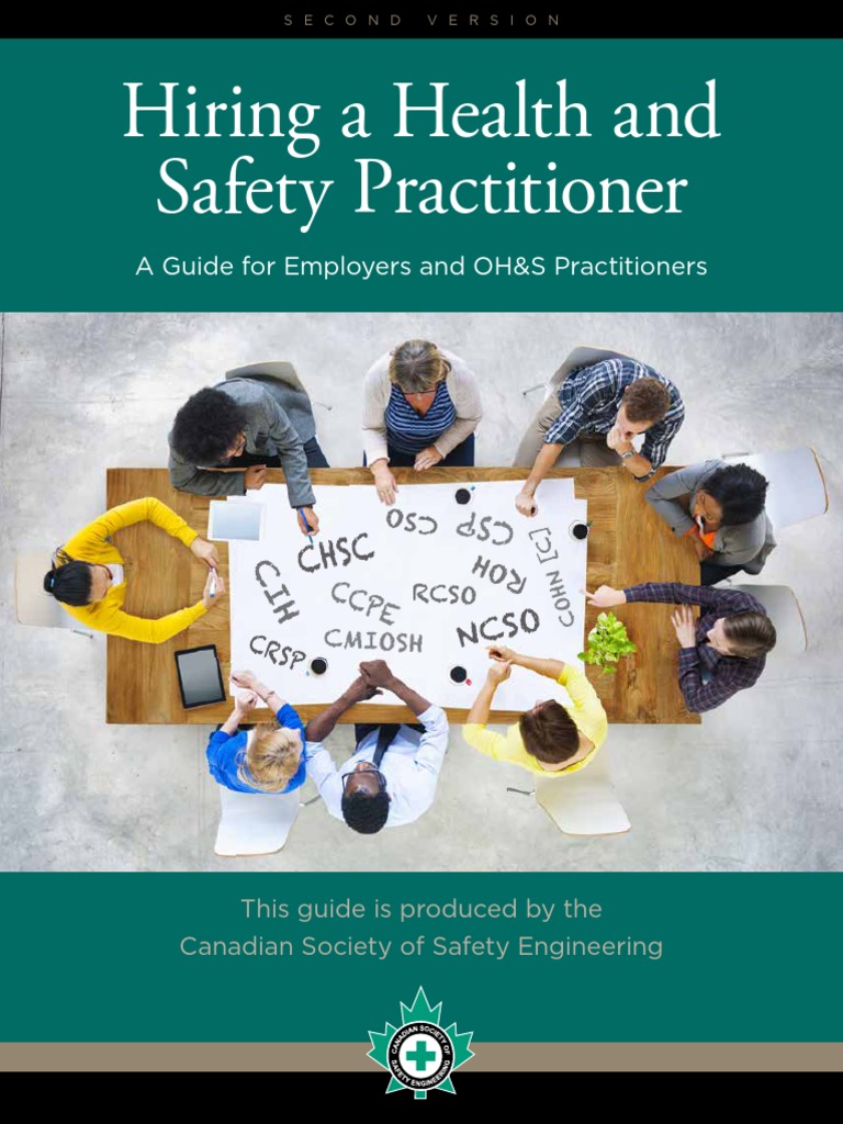Hiring A Health and Safety Practitioner PDF Occupational Hygiene Occupational Safety And