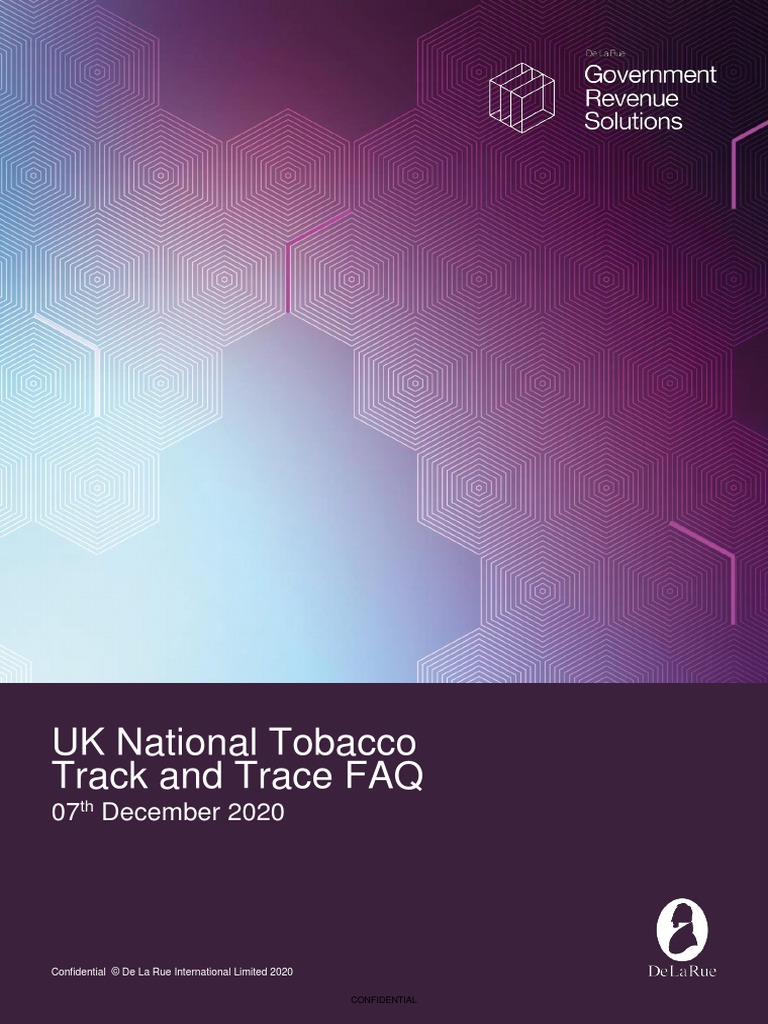 UK National Tobacco Track and Trace FAQ | PDF | Hypertext Transfer ...