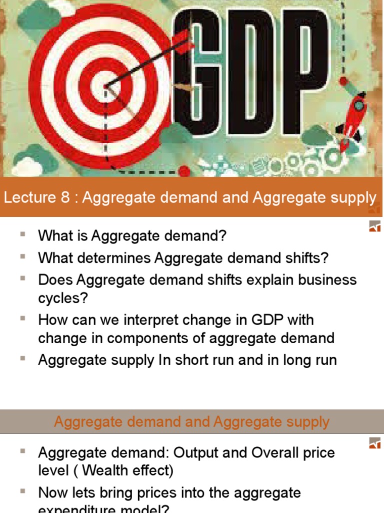 Aggregate Demand and Supply Dynamics | PDF | Aggregate Demand | Demand