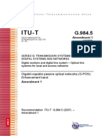 Gigabit-capable passive optical networks amendment enhances WDM1 filters