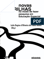 Novas Trilhas No Modo de Fazer Pesquisa Em Educacao Especial