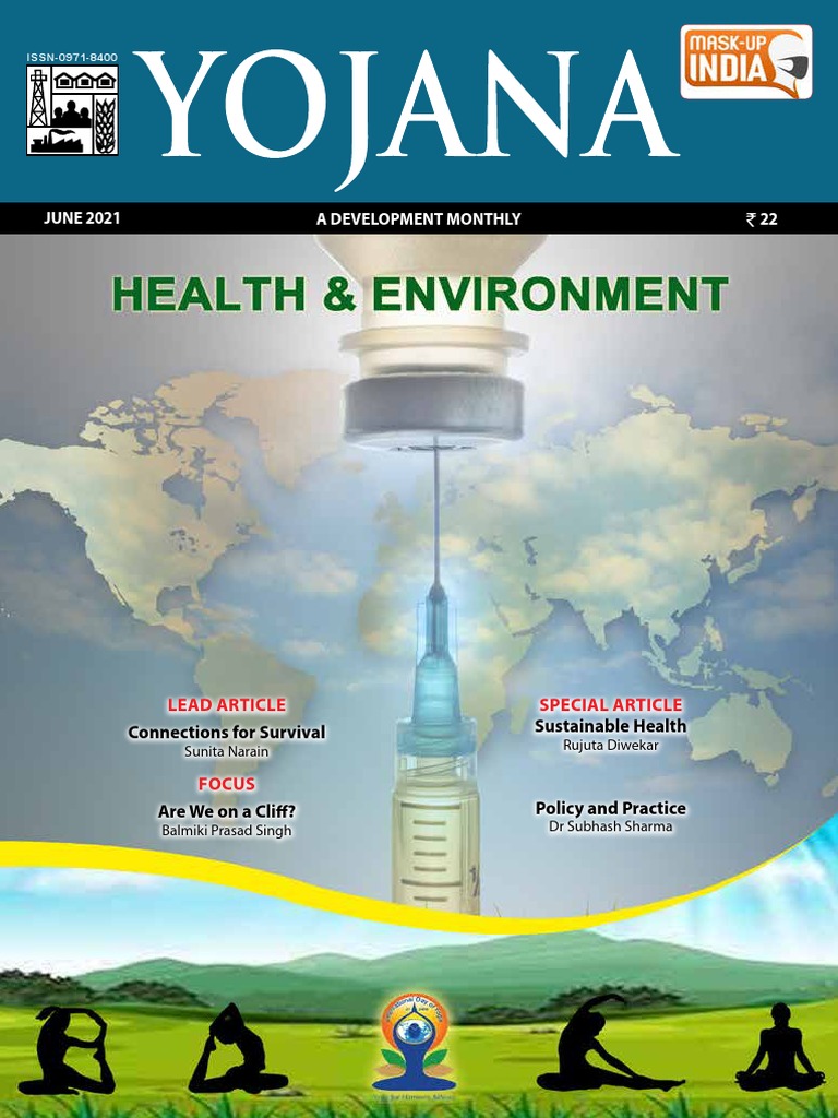 Yojana Magazine June 2021 PDF Non Communicable Disease Wildfire