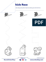 Vehicle Race Activity Sheet