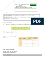 Ficha7 Frequencia Absoluta e Frequencia Relativa