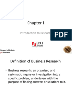 CH 1-Introduction To Research