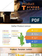 Materi Rekomendasi Produk Turunan Lemon